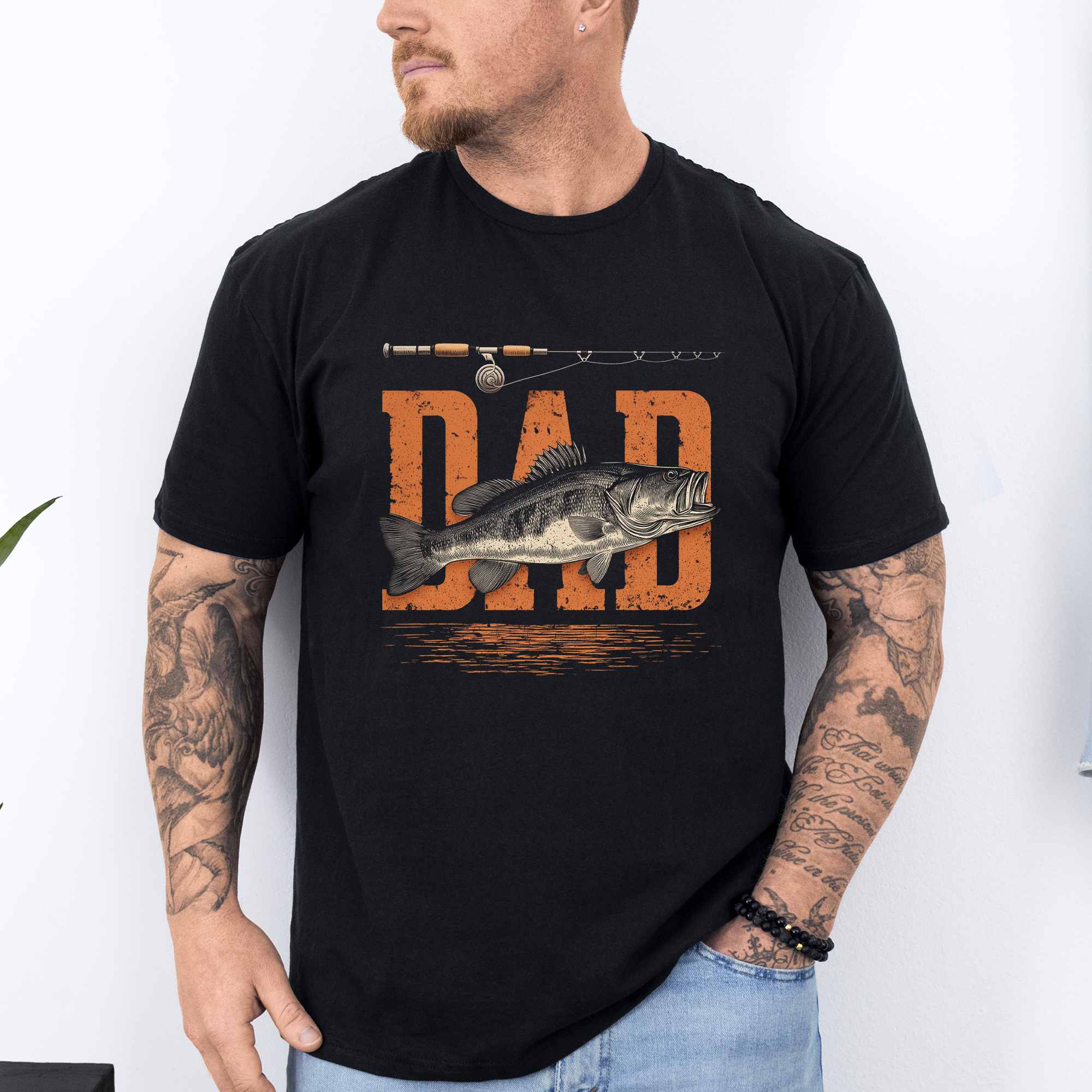 Dad Fishing Father's Day Celebration For The Everyday Angler Who Loves A Good Laugh Graphic Tee