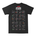 F1 2026 Race Calendar Graphic Tee