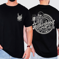Fatherhood One Beer At A Time Skeleton Dad Humor Father's Day Comfort Colors Tee