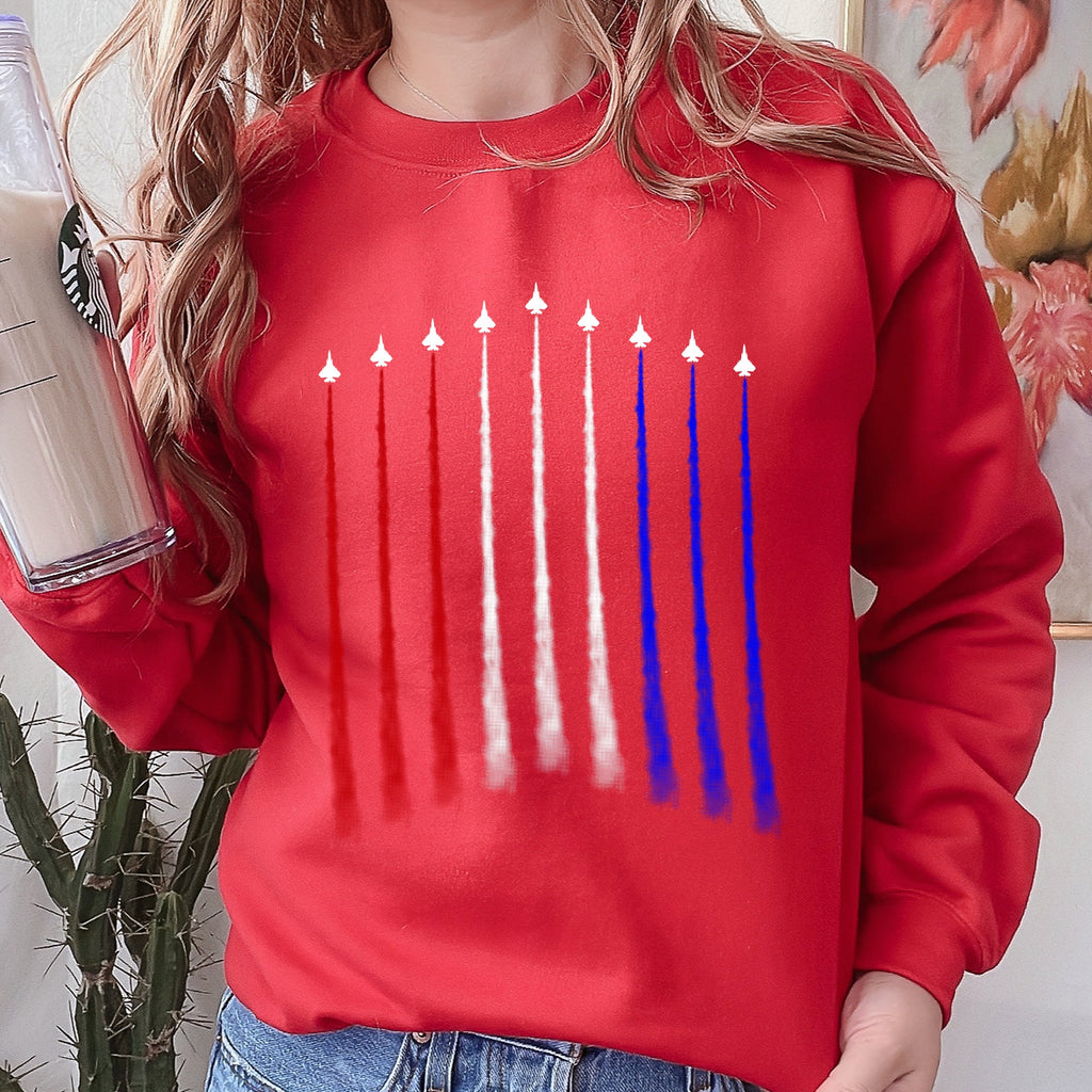 Fighter Jets Military Navy Air Force American Aviation History Enthusiast Edition Sweatshirt