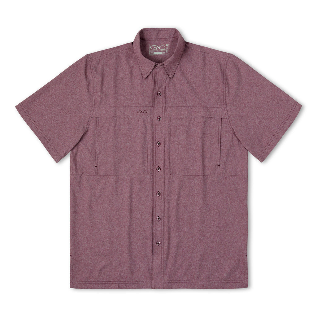 Maroon MicroTek Shirt