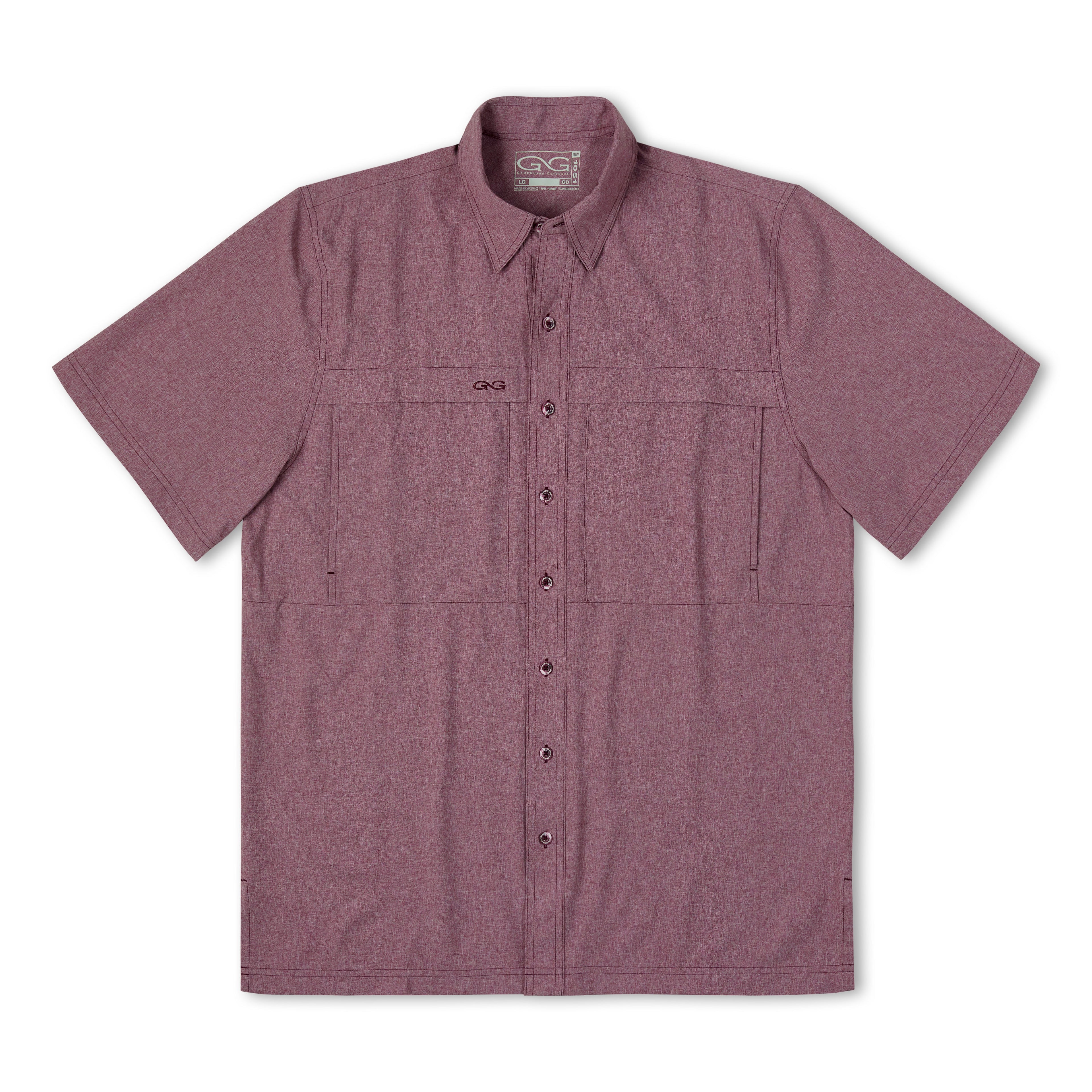 Maroon MicroTek Shirt