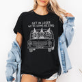 Get In Loser, We're Going Hexing Witches Halloween Coven Spooky Edition Graphic Tee