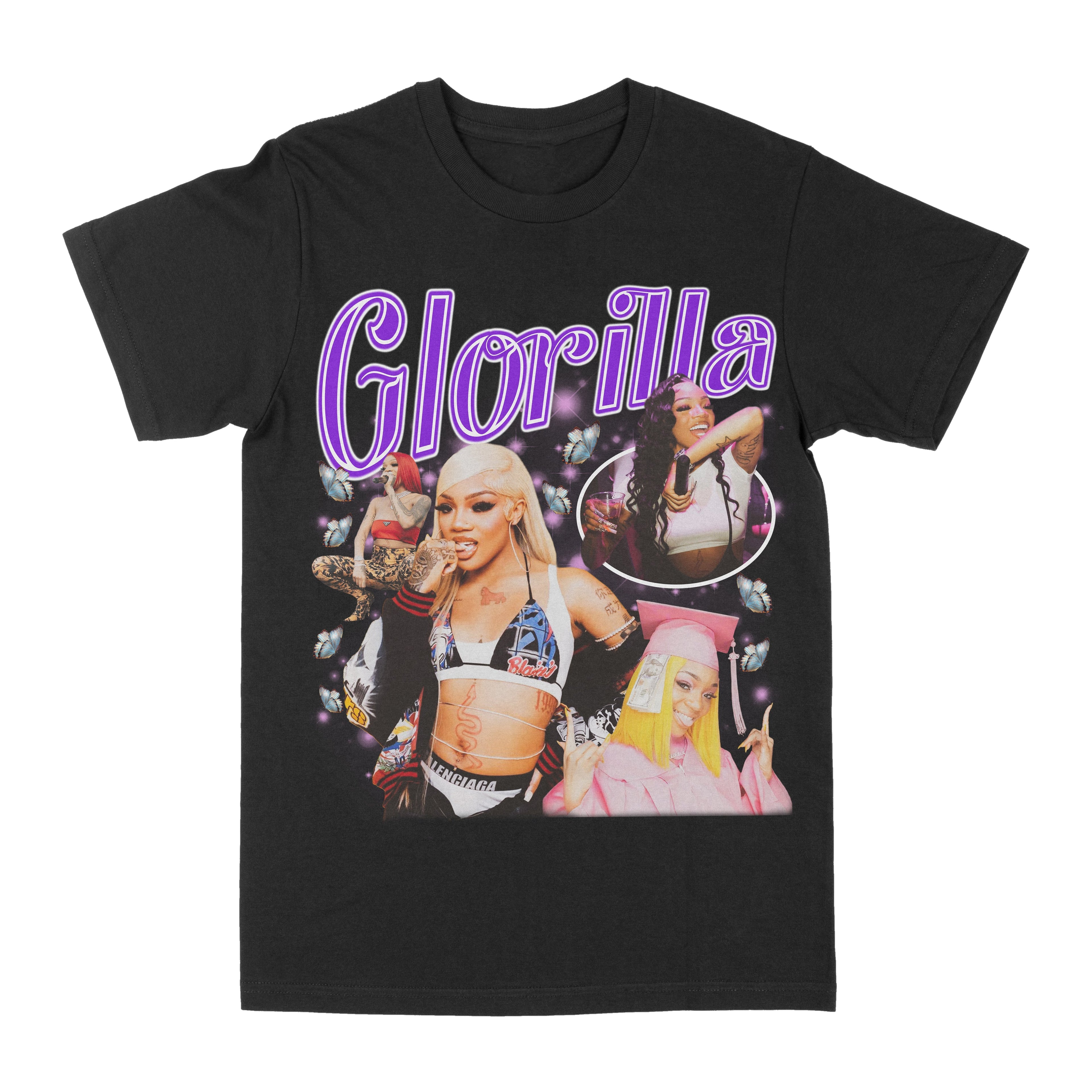 Glorilla Purple Graphic Tee