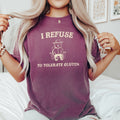 Gluten Bear Celiac Meme Relatable Gluten Free Humor Graphic Iconic Comfort Colors Tee