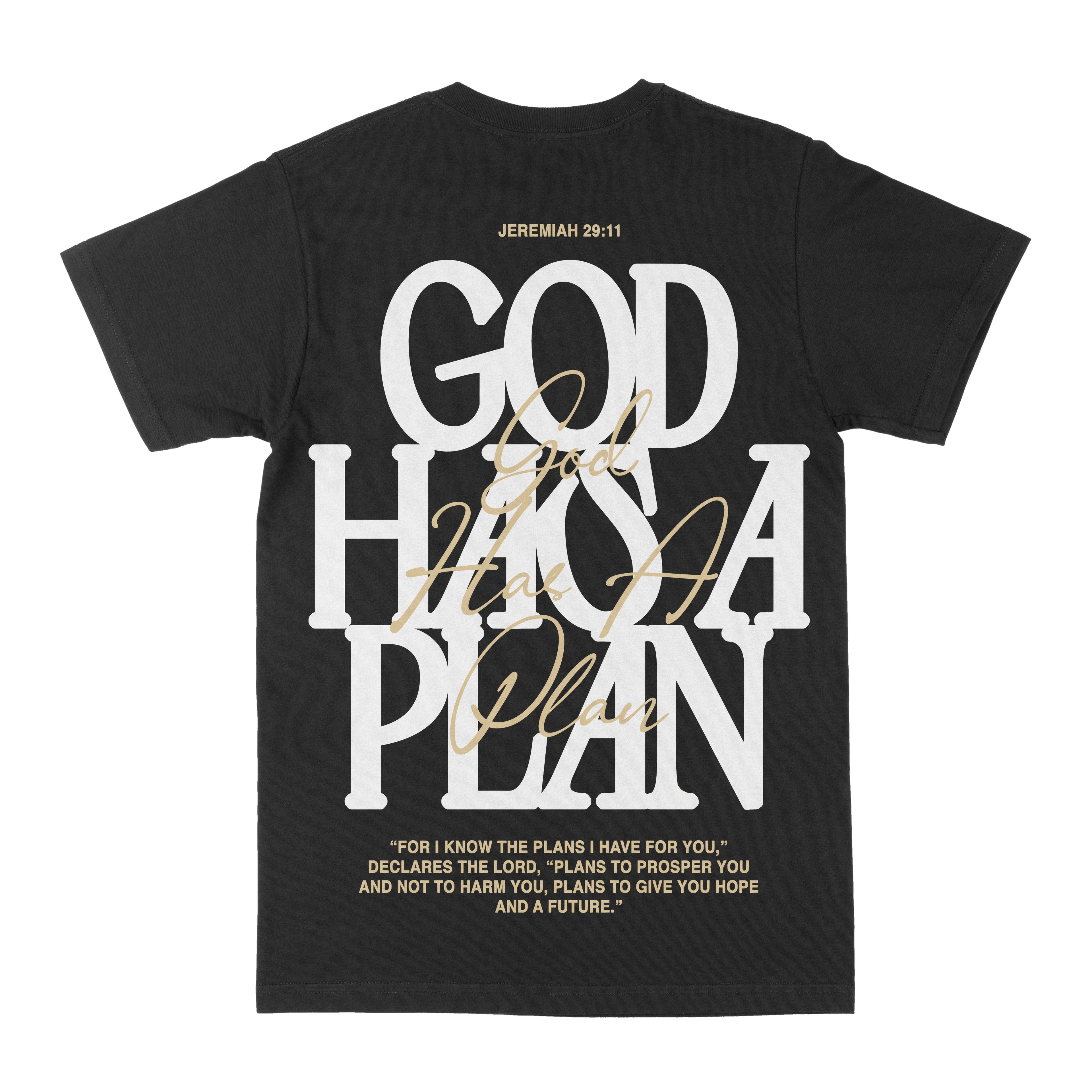 God Has A Plan Graphic Tee