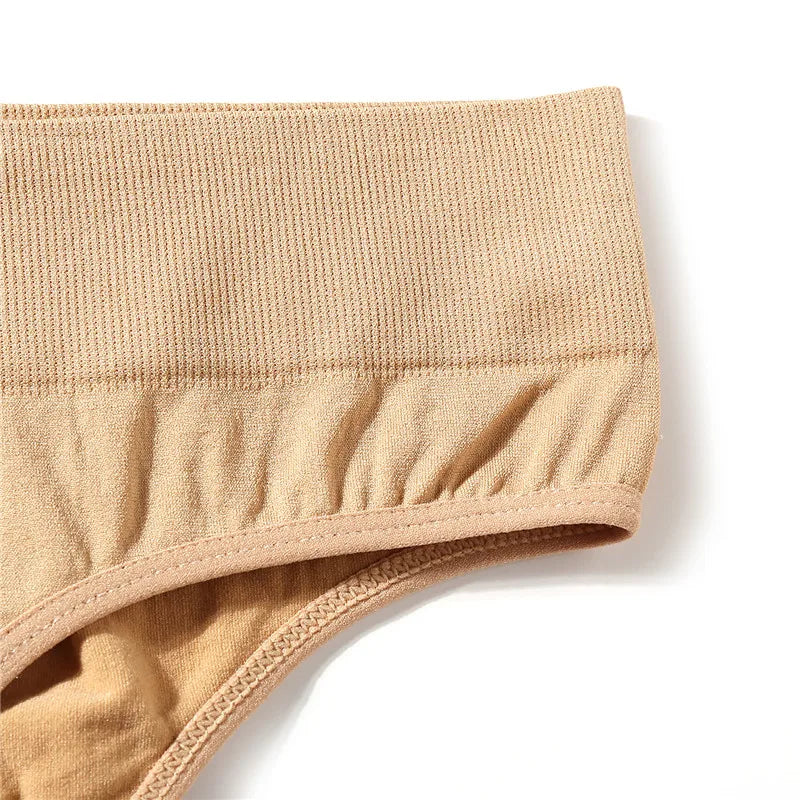 M-2XL Seamless Thongs Women High Waist G-string Ladies Comfortable Bikini Panties Soft Thong Underpants Girls Underwear Lingerie