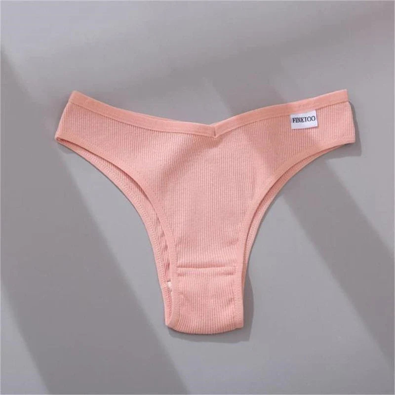 Sexy V Waist Cotton Panties for Women Female Brazil Underpants Ladies Low Rise Briefs Underwear Breathable Girls New Lingerie