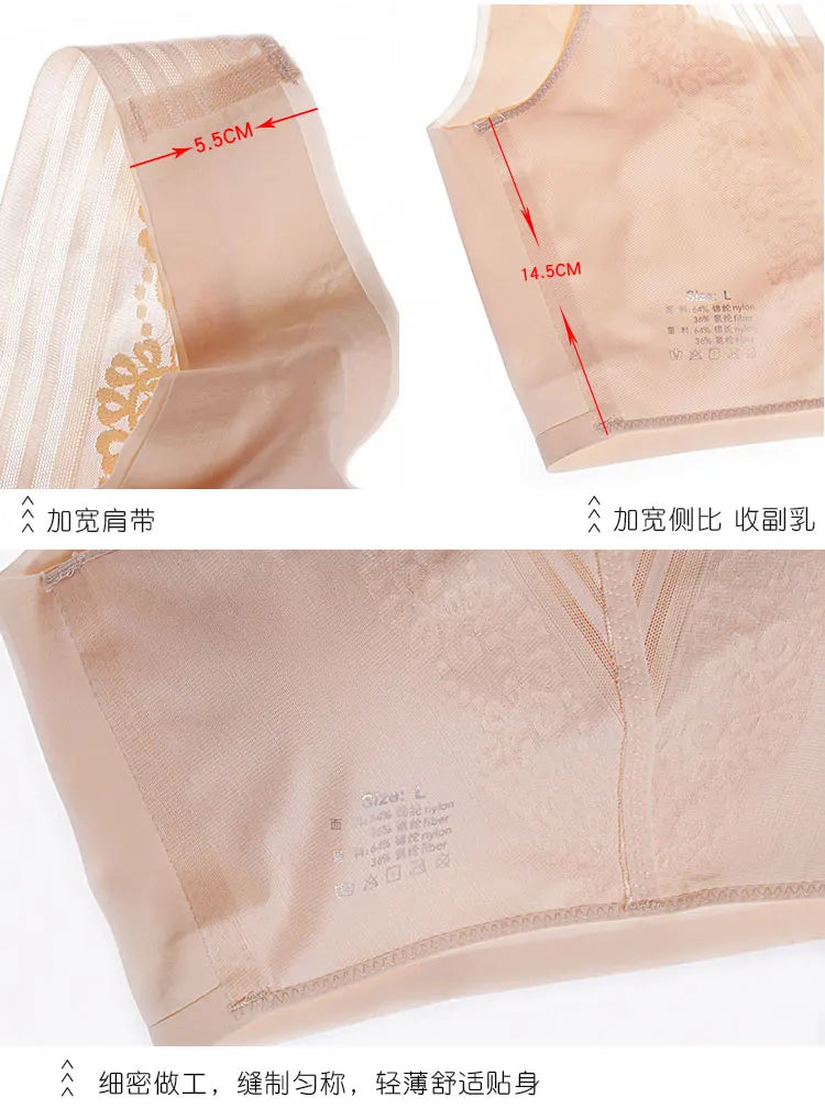 Women's Underwear Women Sexy Bra Large Big Size 5XL 7XL 95D 52D Intimate Sexy Woman Hot Bra Soft Comfortable Sleep Active Bras