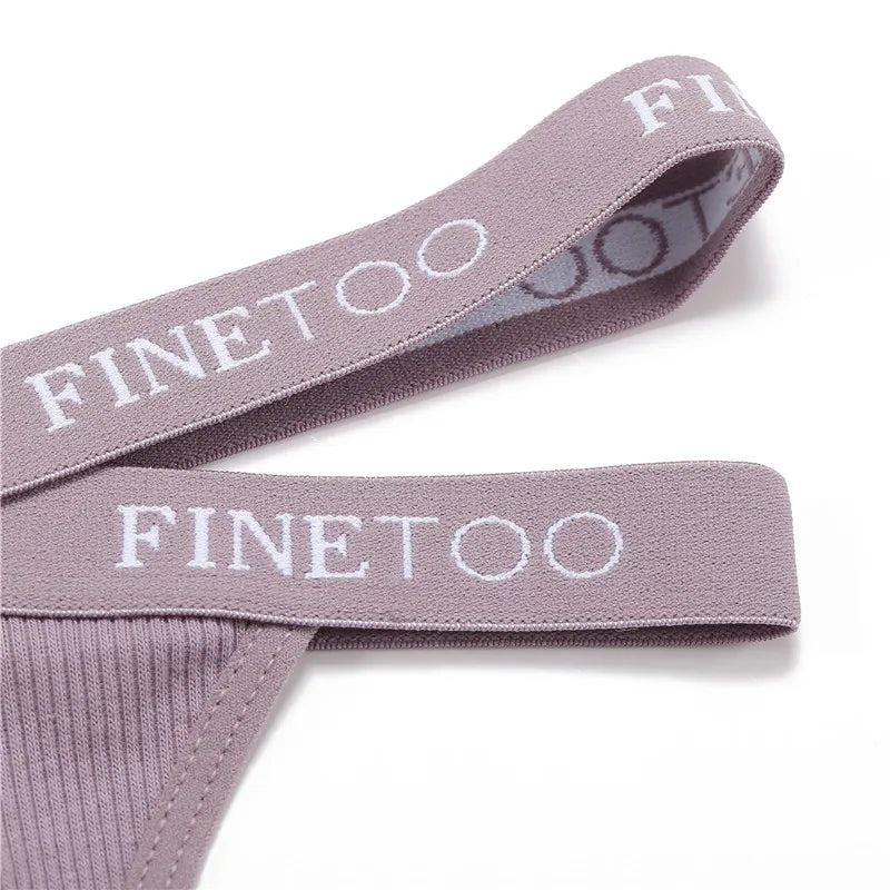Women Sexy Low Waist Thongs Panties Female Cotton G-String Underwear Ladies Letter Belt Lingerie M-XL Girls Intimates Bikini New