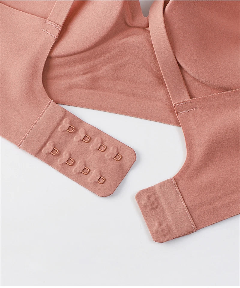 Women Seamless Bra Jelly Strip Wireless Push Up Bralette S-XL Top Sexy Lingerie Soft Tank Lady Breathable Underwear Breast Lift