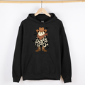 Halloween Ghost Cowboy Western Night Spooky Vintage Theme Ghost Rider Rodeo Graphic Hooded Sweatshirt