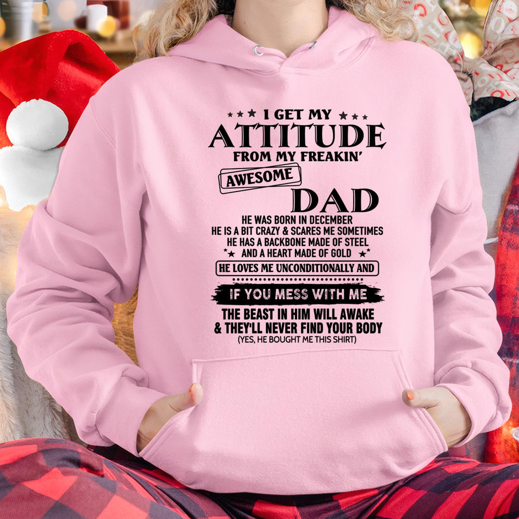 December - Gift For Son and Daughter From Dad - NGHL12 - (SKU-TDADC-12)