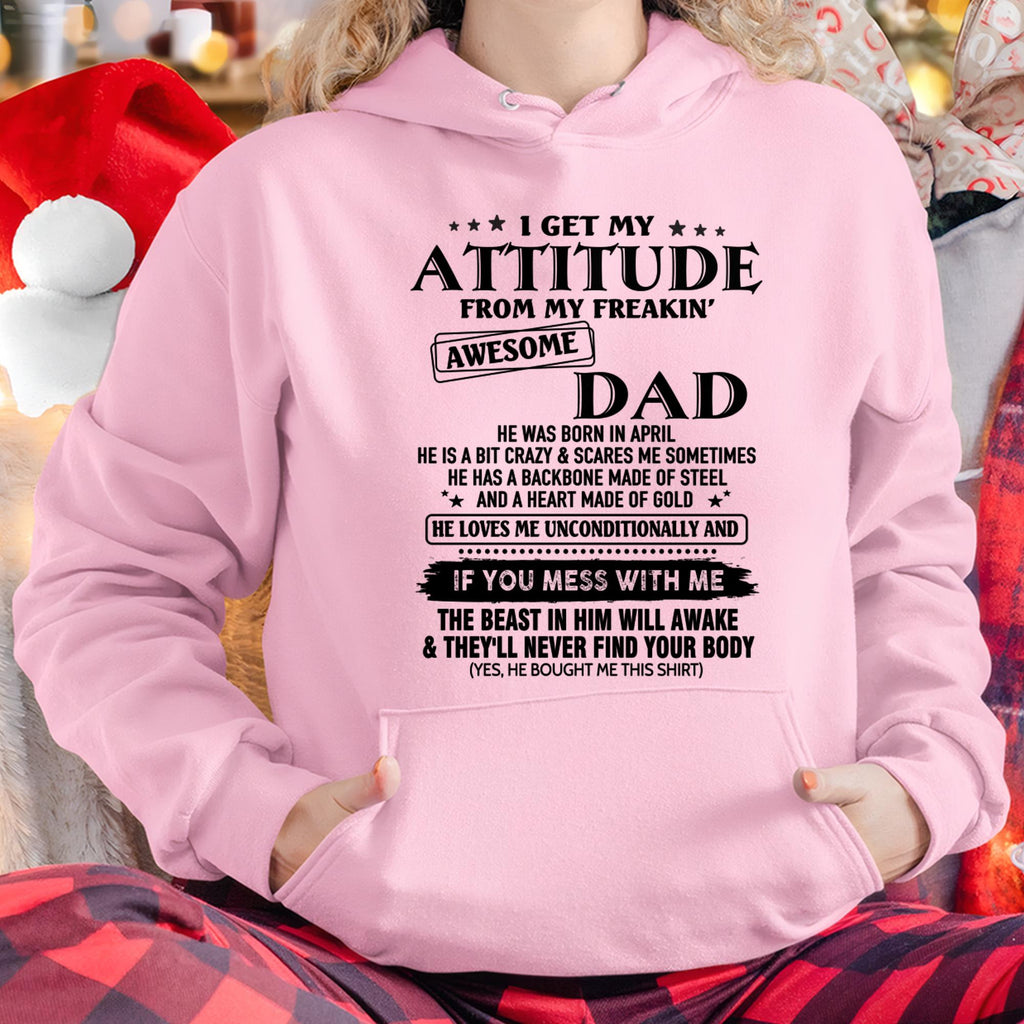 April - Gift For Son and Daughter From Dad - NGHL04 - (SKU-TDADC-04)