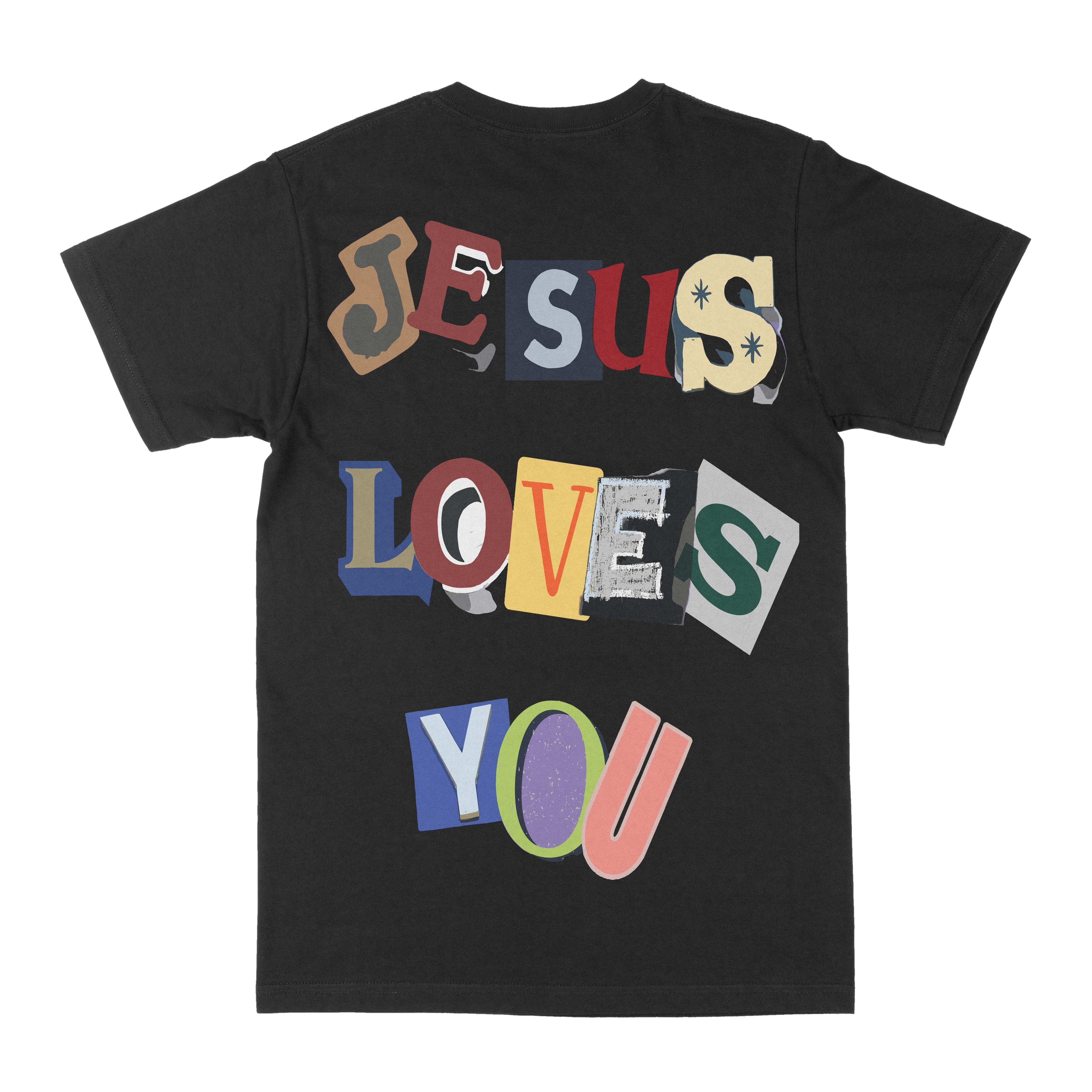 Jesus Loves You Scrapbook Graphic Tee