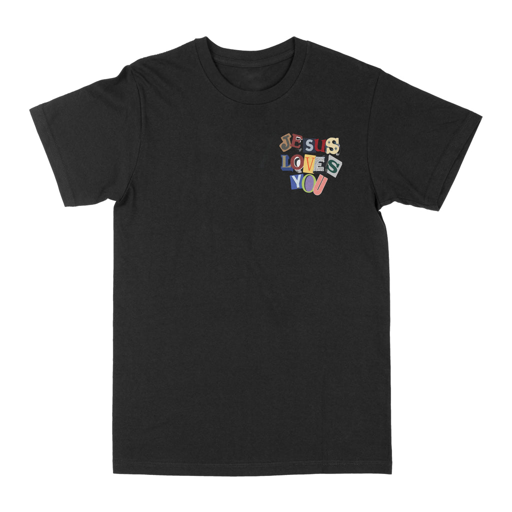 Jesus Loves You Scrapbook Graphic Tee