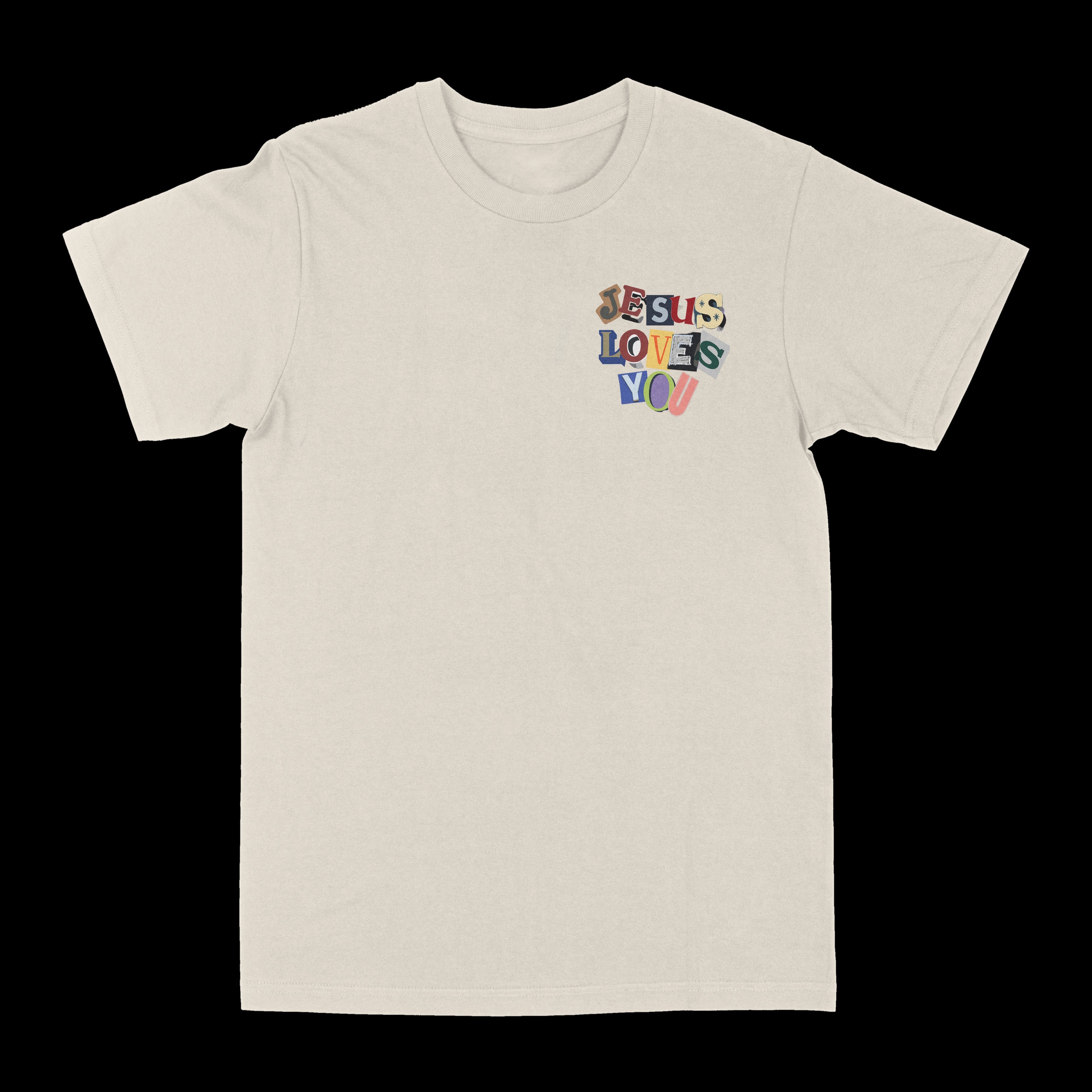 Jesus Loves You Scrapbook Graphic Tee