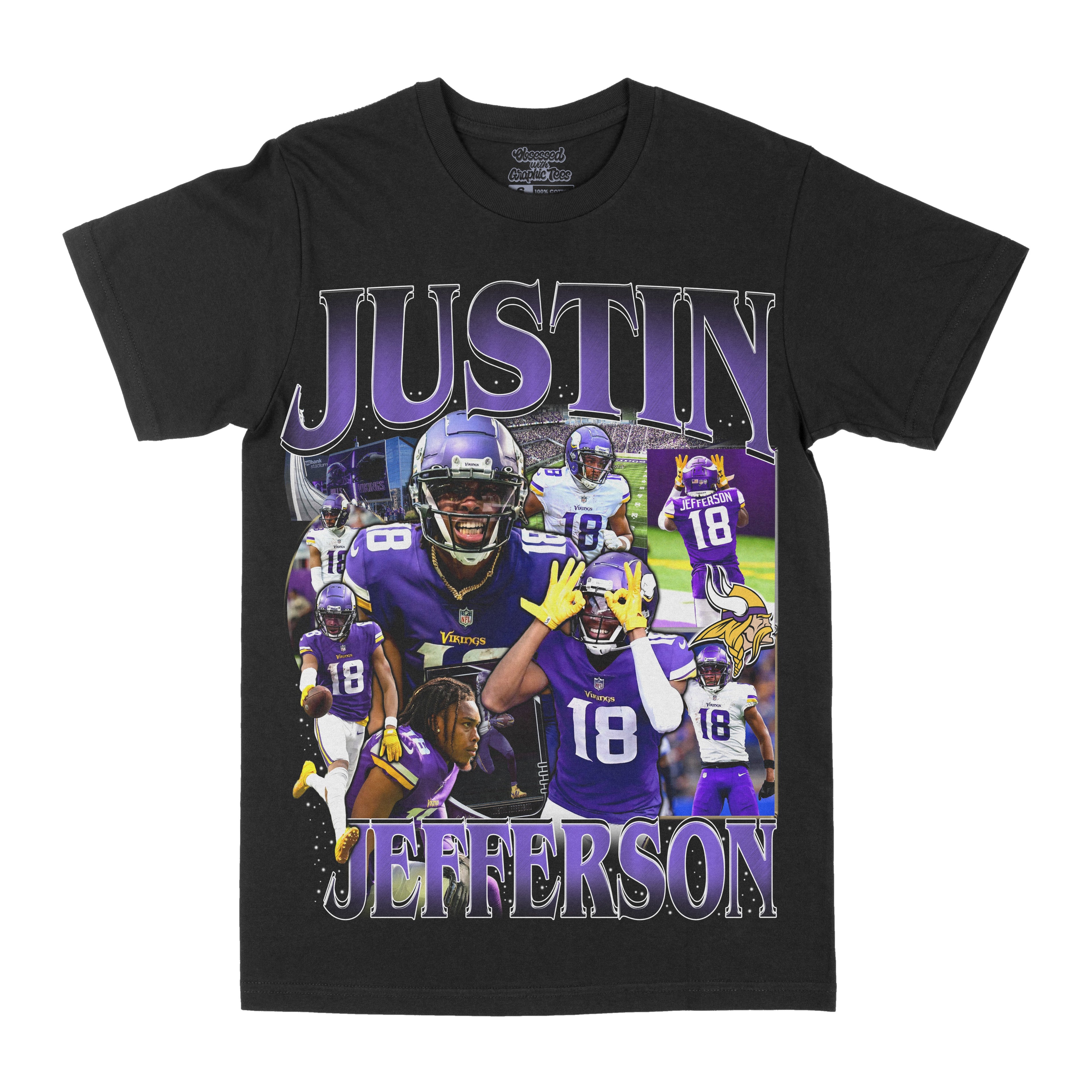Justin Jefferson "18" Graphic Tee