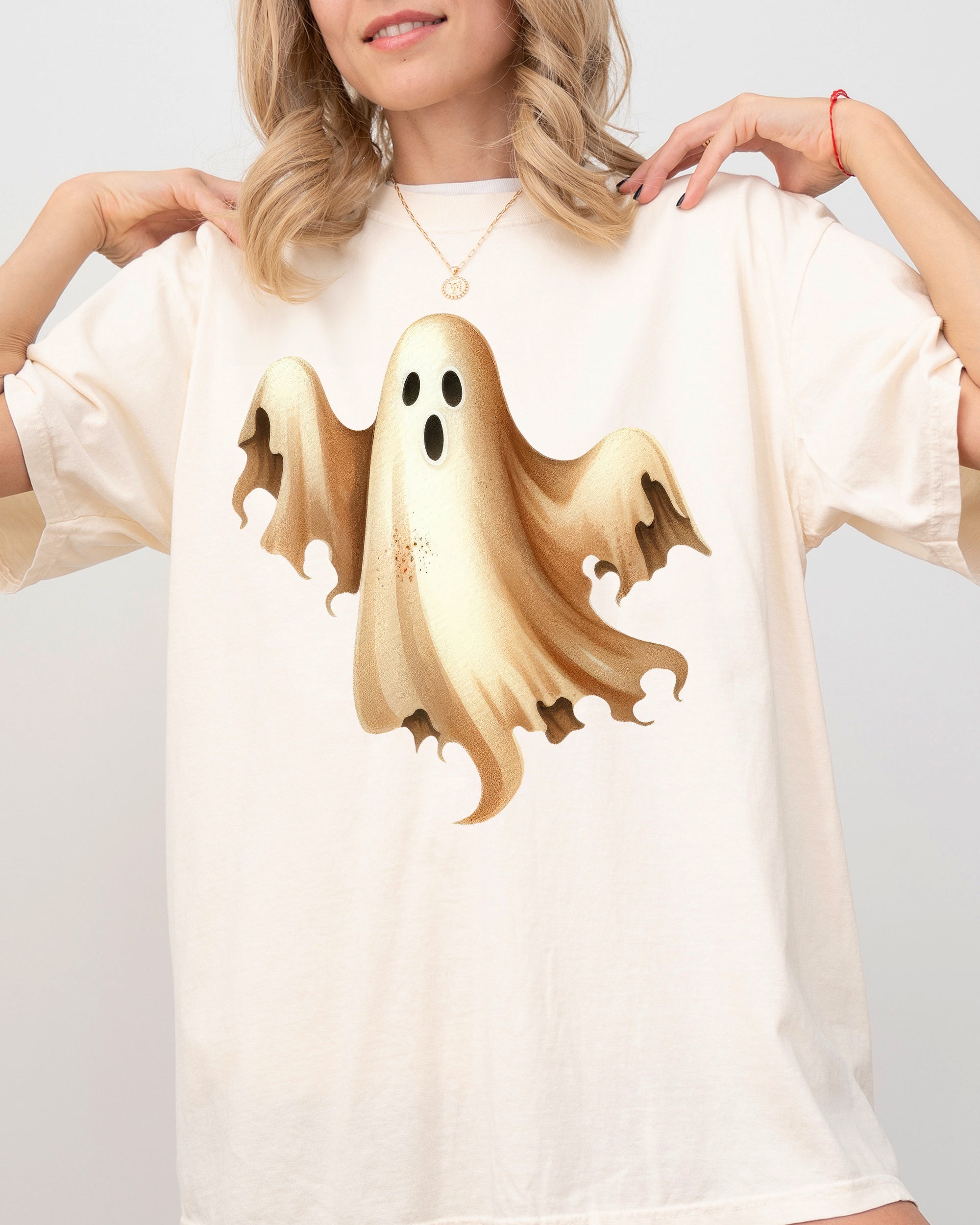 Ghost Vintage Western Witch Aesthetic Meme Halloween Collectors Edition Comfort Colors Tee