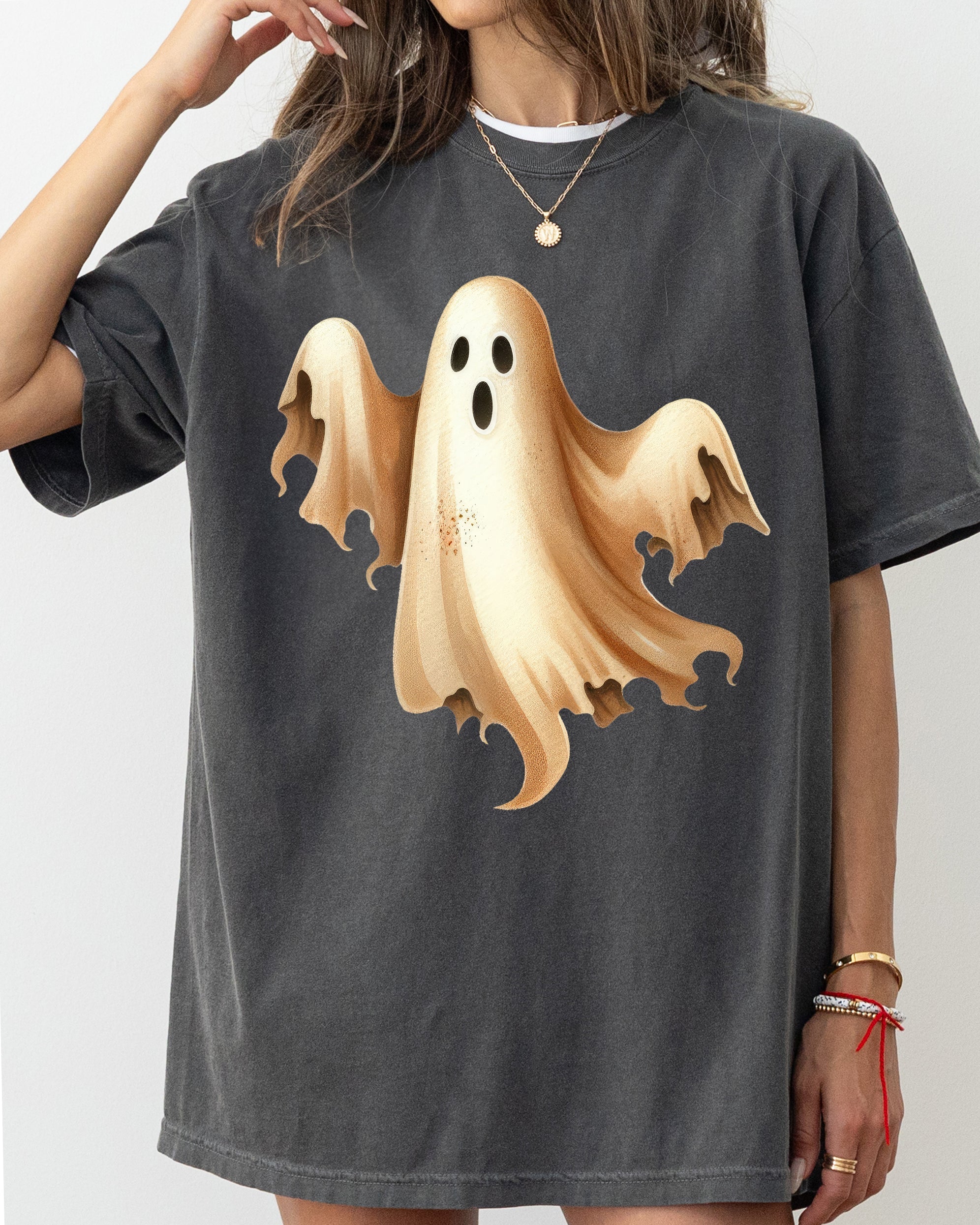 Ghost Vintage Western Witch Aesthetic Meme Halloween Collectors Edition Comfort Colors Tee