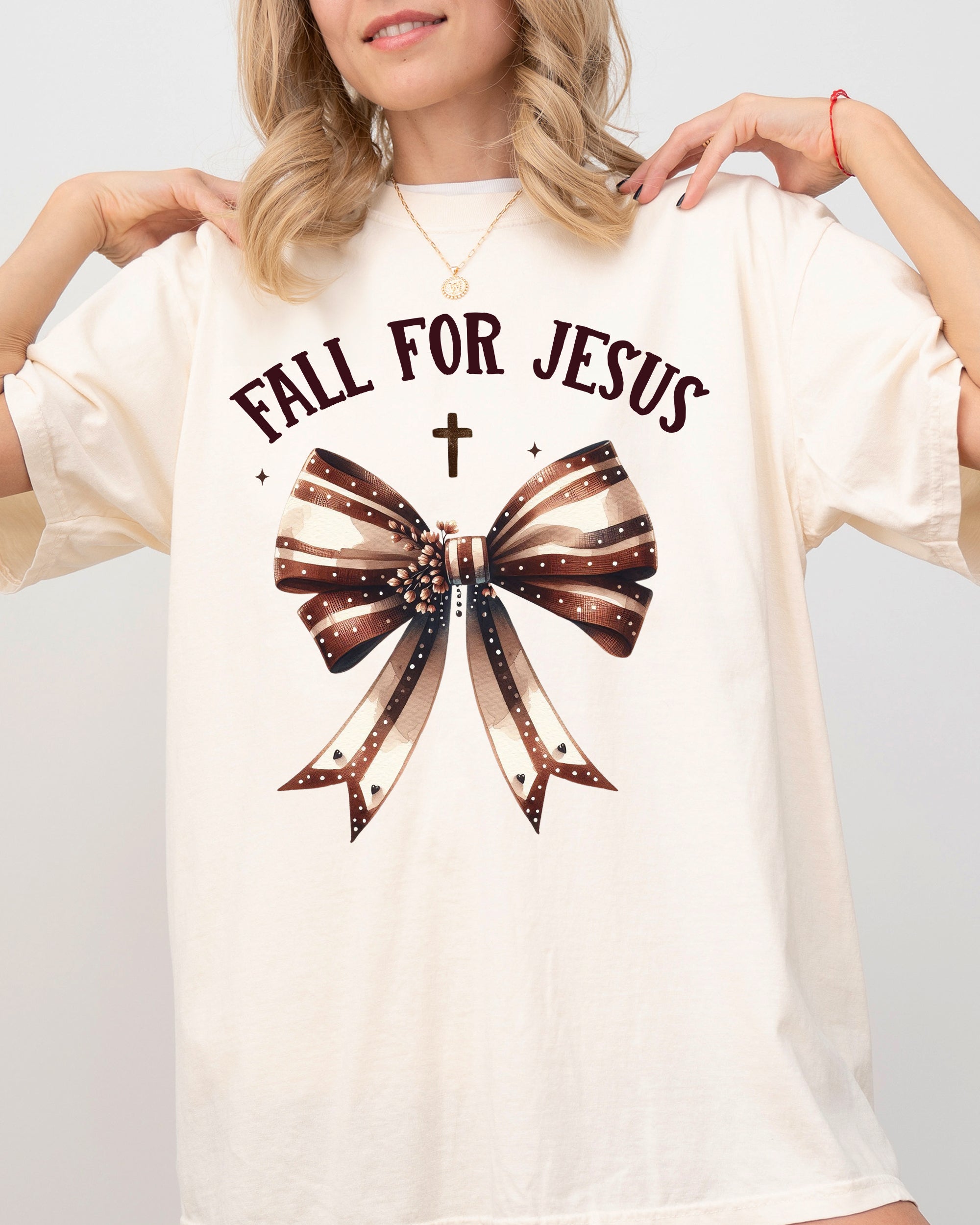 Fall For Jesus Skeleton Ghost Vintage Western Witch Costume Halloween Comfort Colors Tee