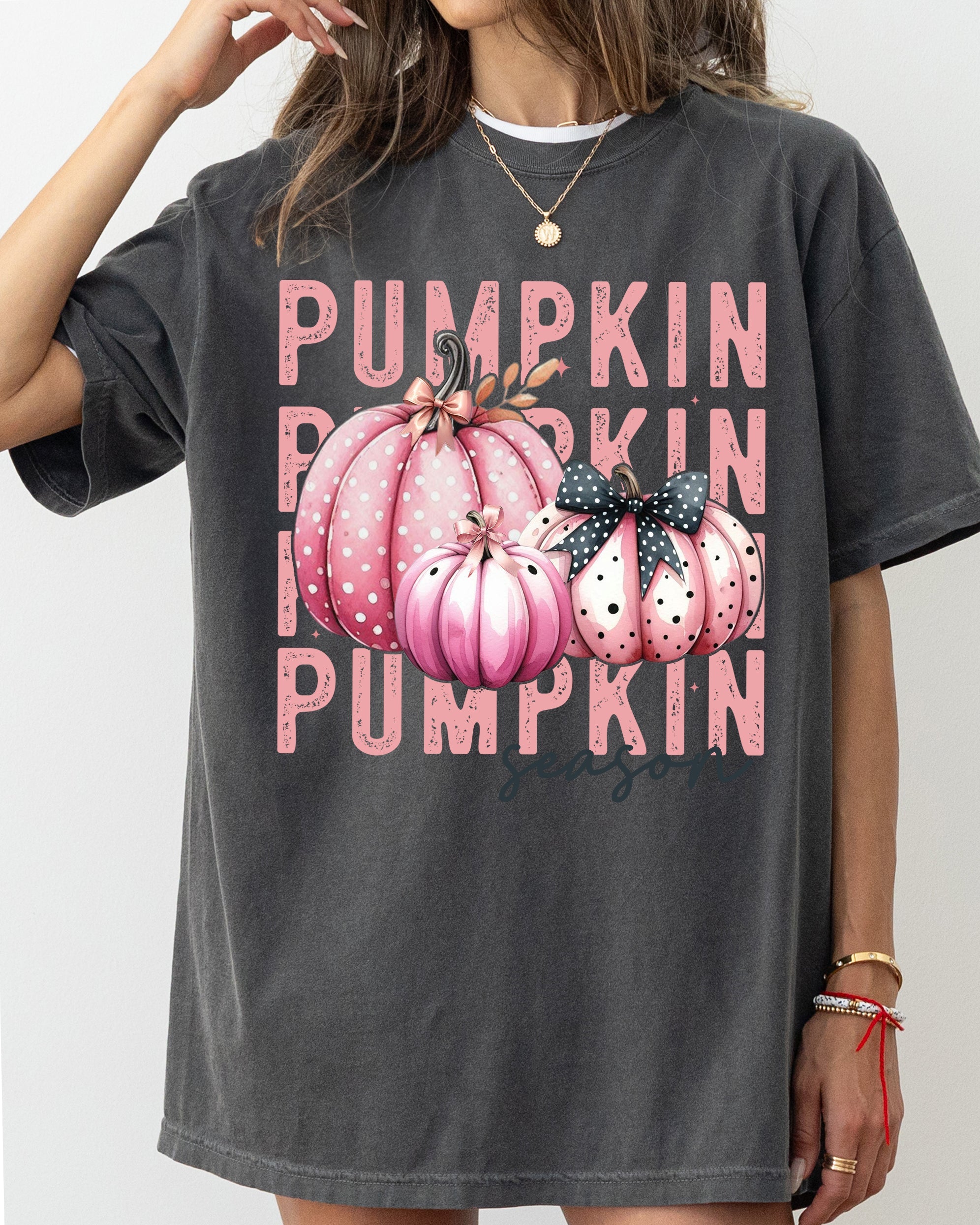 Pumpkin Season Skeleton Ghost Vintage Western Witch Meme Halloween Comfort Colors Tee