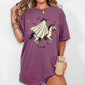 Cowboy Ghost Riding Horse Western Witch Halloween Costume Meme Aesthetic Comfort Colors Tee