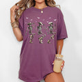 Dancing Cowboy Skeletons Western Witch Halloween Costume Inspired Design Comfort Colors Tee