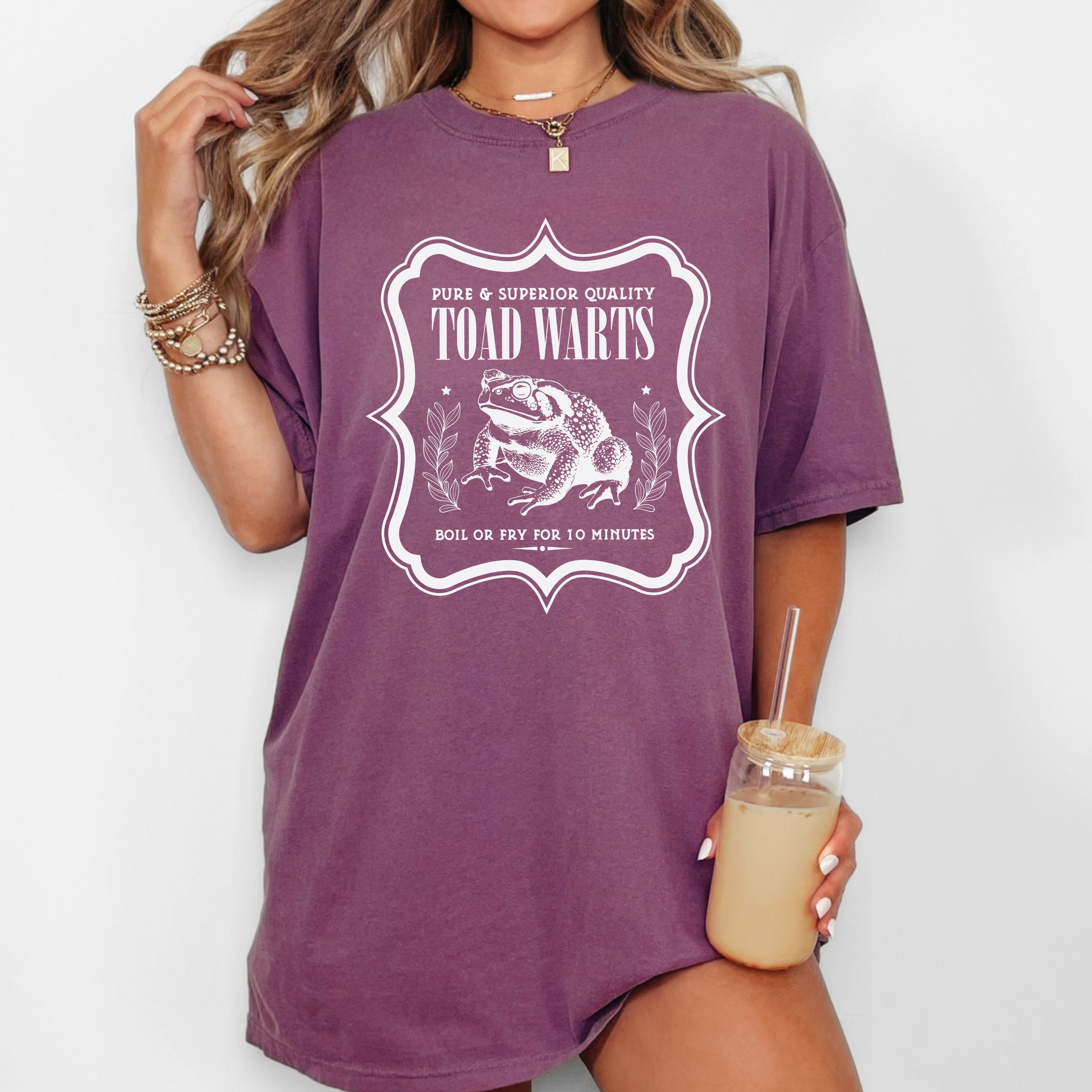 Toad Vintage Western Witch Aesthetic Meme Halloween Costume Edition Comfort Colors Tee