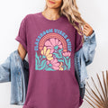 Classroom Vibes Only Boho Floral Back To School First Day Of School Teacher Appreciation Coquette Comfort Colors Tee