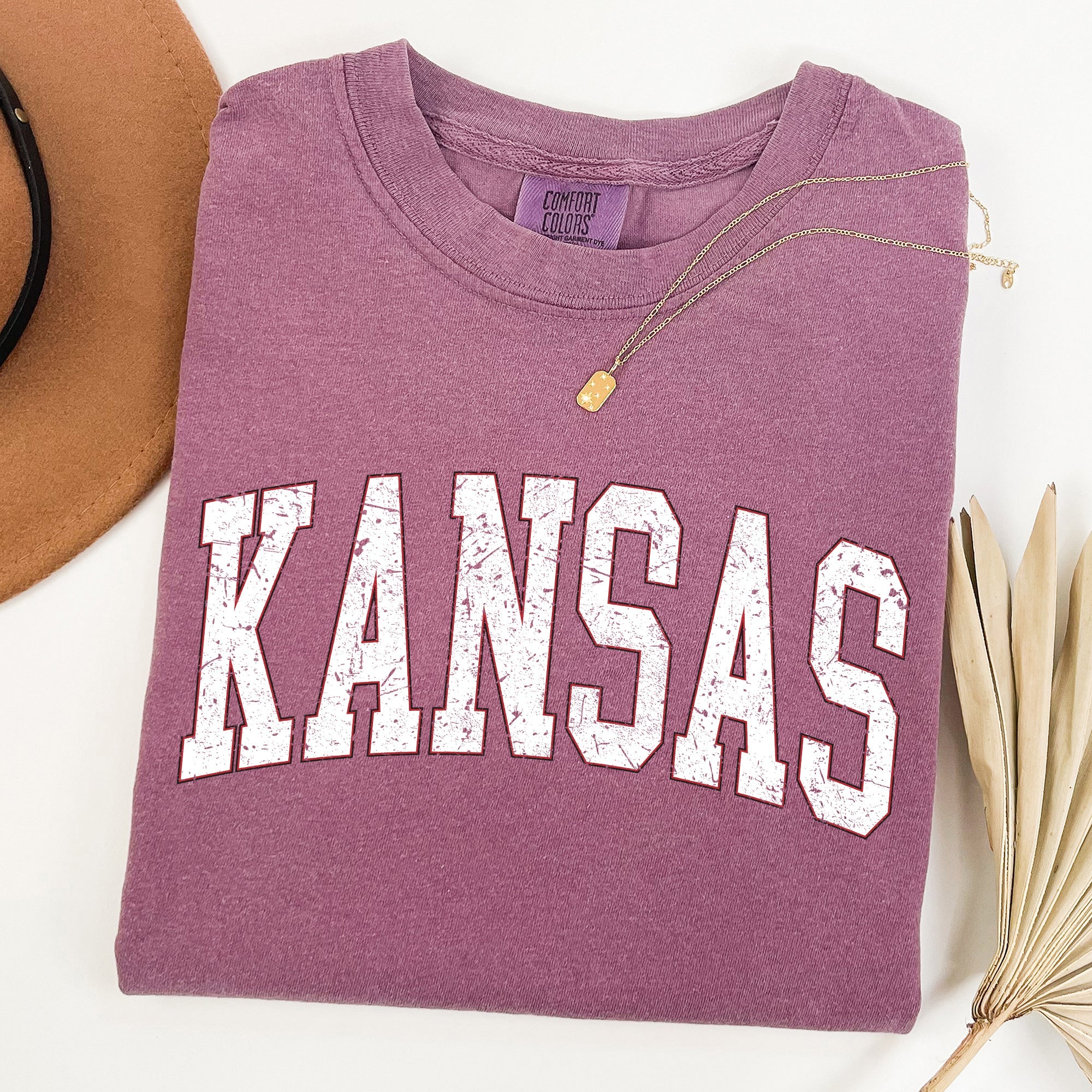Kansas State University Football Tailgate Party Game Day Big Game Touchdown Comfort Colors Tee
