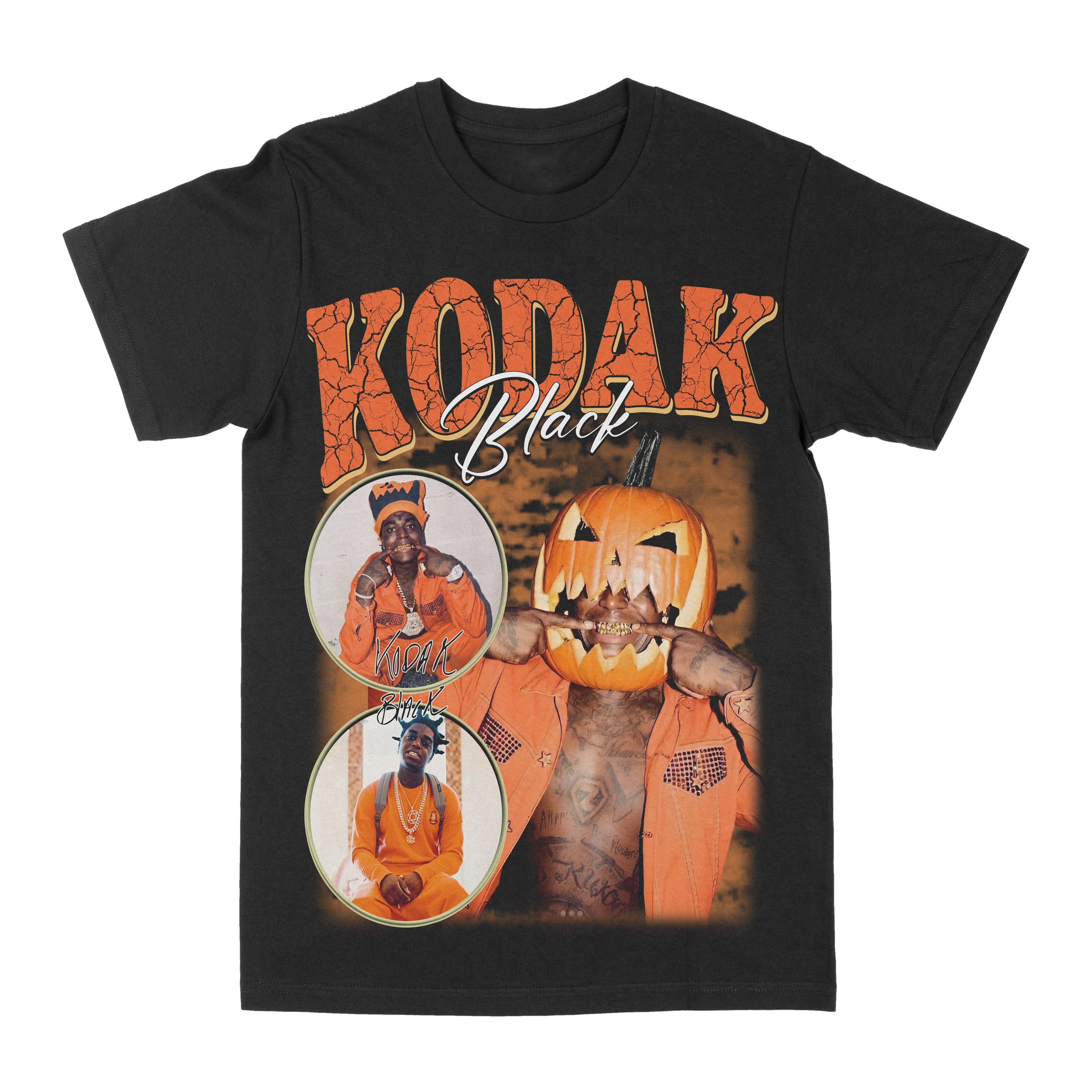 Kodak Black Orange Graphic Tee