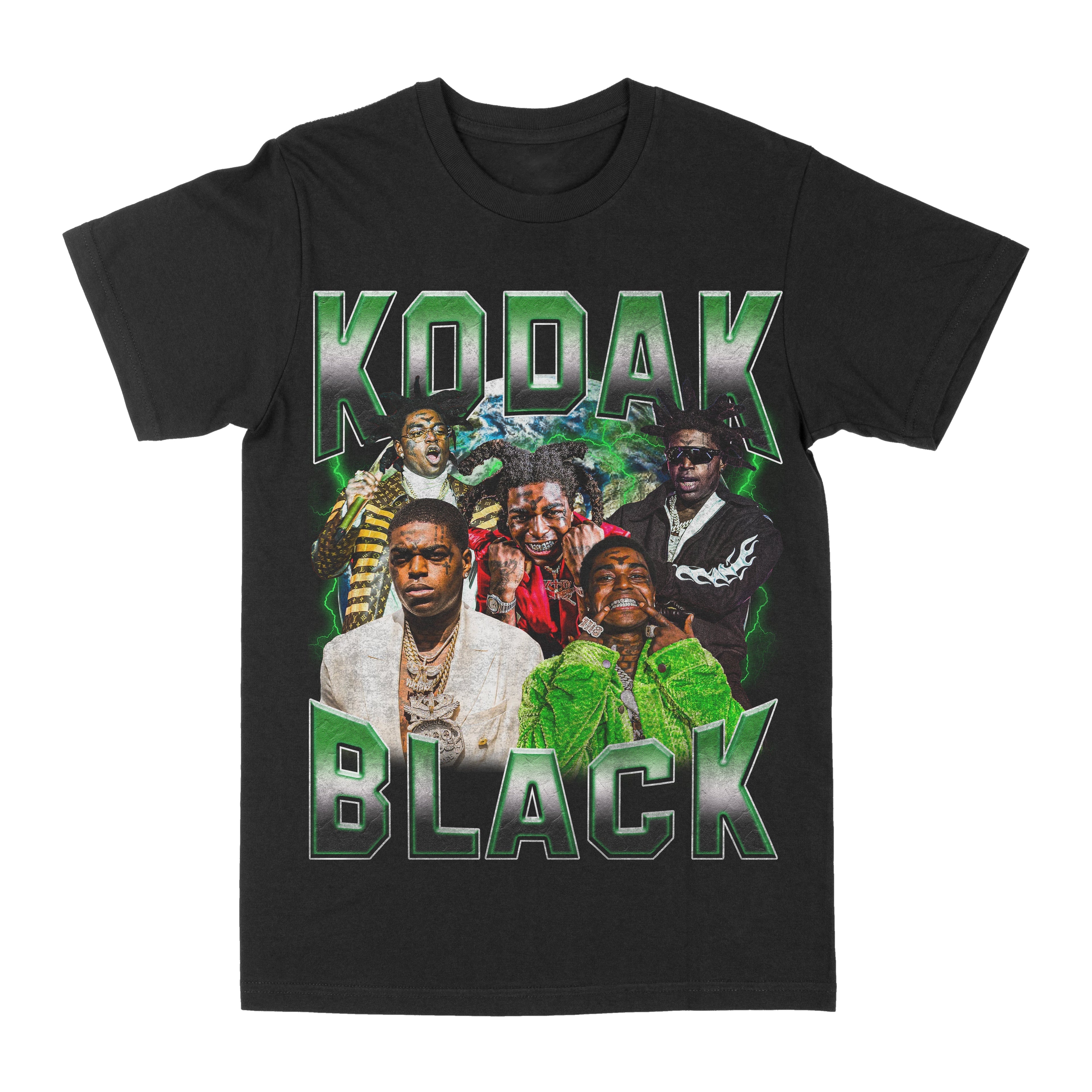 Kodak Black Green Graphic Tee