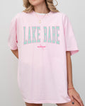 Lake Babe Hot Girl Summer Vacation Outdoors Canoe Boating Beach Swimming Comfort Colors Tee