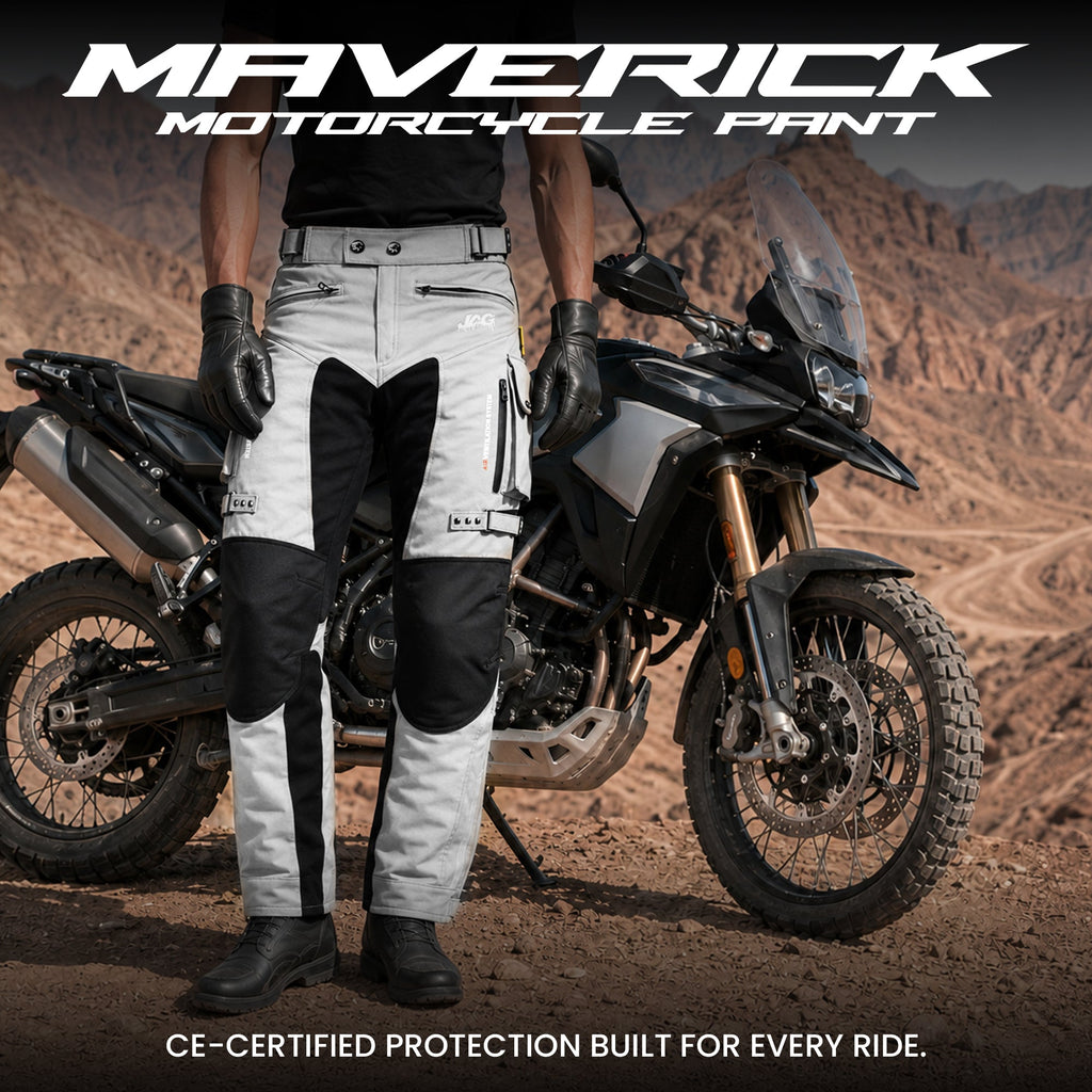 JAG Maverick Motorcycle Protective Pant - Black