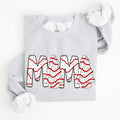Mama Christmas Cake Santa Winter Snow Varsity Retro Vintage Limited Edition Sweatshirt