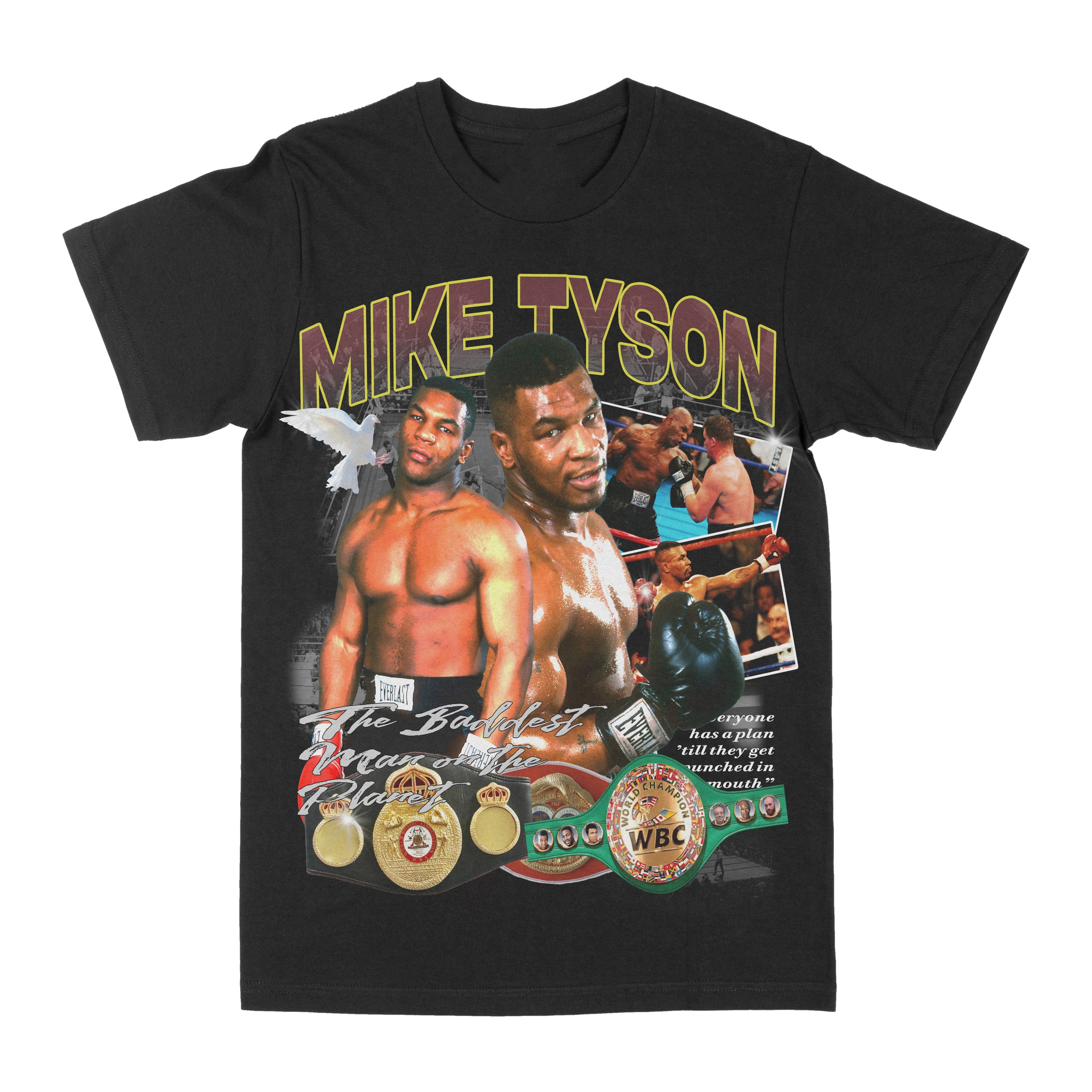 Mike Tyson "Baddest Man" Graphic Tee