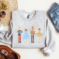 Nutcracker Christmas Sugar Plum Fairy Noel Santa Winter Ballerina Xmas Ballet Sweatshirt