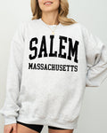 Salem Massachusetts Witch Halloween Spooky Meme Costume Aesthetic Gothic Sweatshirt