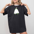 Frog Ghost Skeleton Spooky Witch Halloween Meme Costume Night Parade Comfort Colors Tee