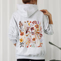 Dried Wildflowers Nature Meadow Floral Leaves Botanical Breeze The Endless Autumn Hoodie