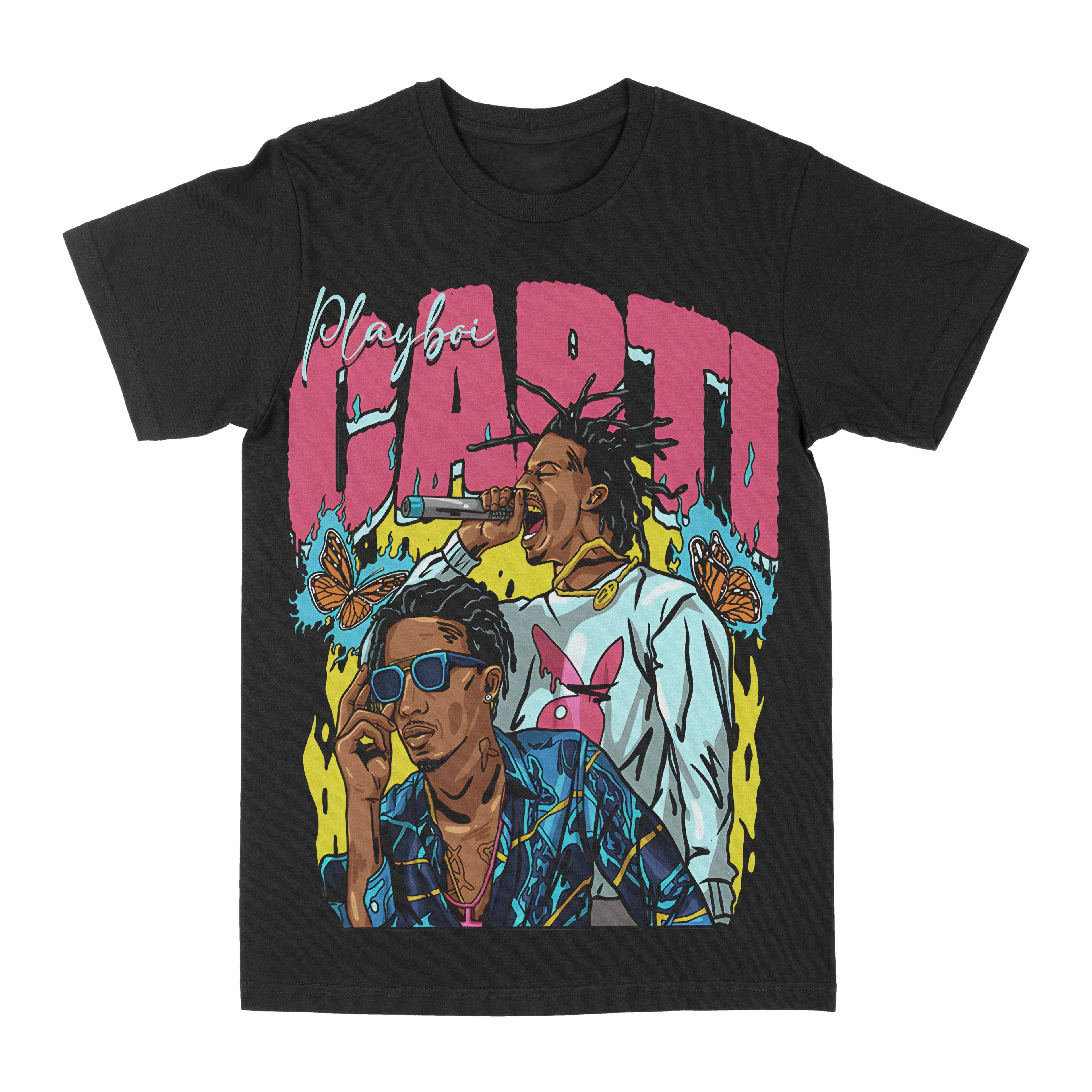 Playboi Carti "Butterflies" Graphic Tee