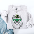 Pomeranian Adorable Dog St Patrick's Day Lucky Irish Spirit Celebration Festive Design Sweatshirt