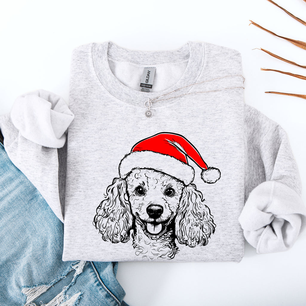 Poodle Lover For Dog Breed Enthusiasts Worldwide Cozy Warm Premium Luxe Sweatshirt