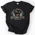 Rocky Mountain National Park Nature Outdoors Camping Hiking Experience Comfort Colors Tee