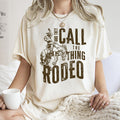 Rodeo Rider Bronco Bull Horse Cowboy Cowgirl Western Rodeo Attire Comfort Colors Tee