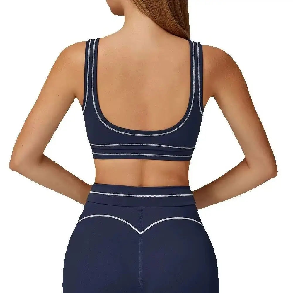 Breathable Sports Underwear for Women Shockproof Fitness Top Push Up Gym Crop Top Brassiere Sport Bra Gym Workout Top Yoga Bra