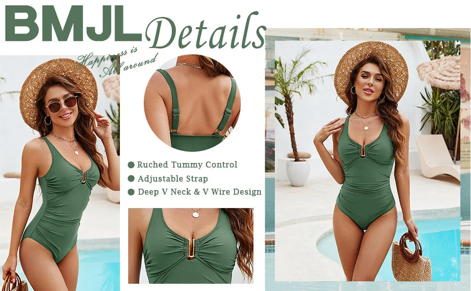2026 Women's Swimsuit Fashion High-end One-piece Swimwear Sexy Swimwear Women One Piece Backless One-Piece Suits Bathing Suit