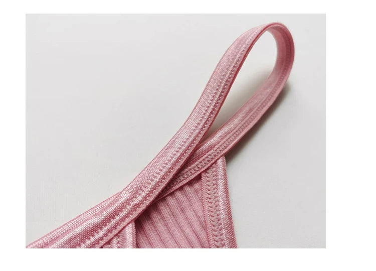 Cotton  Sexy Women's Panties Simple Thongs Lingerie Briefs Female Underwear Sports G-Strings Hot T-Back Breathable Underpants