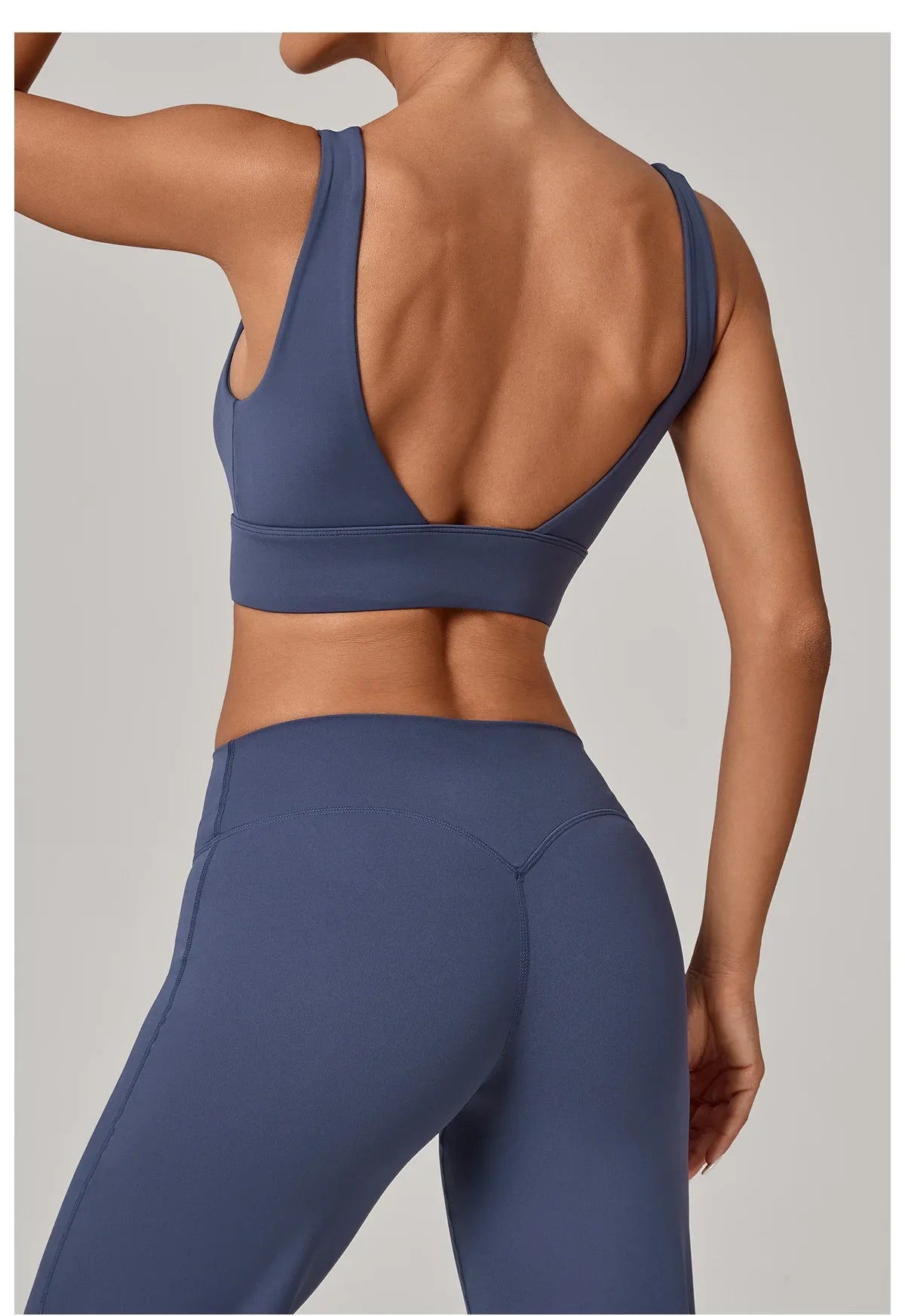 High Strength Yoga Bra Breathable Sports Bra Anti-Sweat Fitness Top Women Shockproof Crop Top Push Up Sport Bra Gym Workout Top